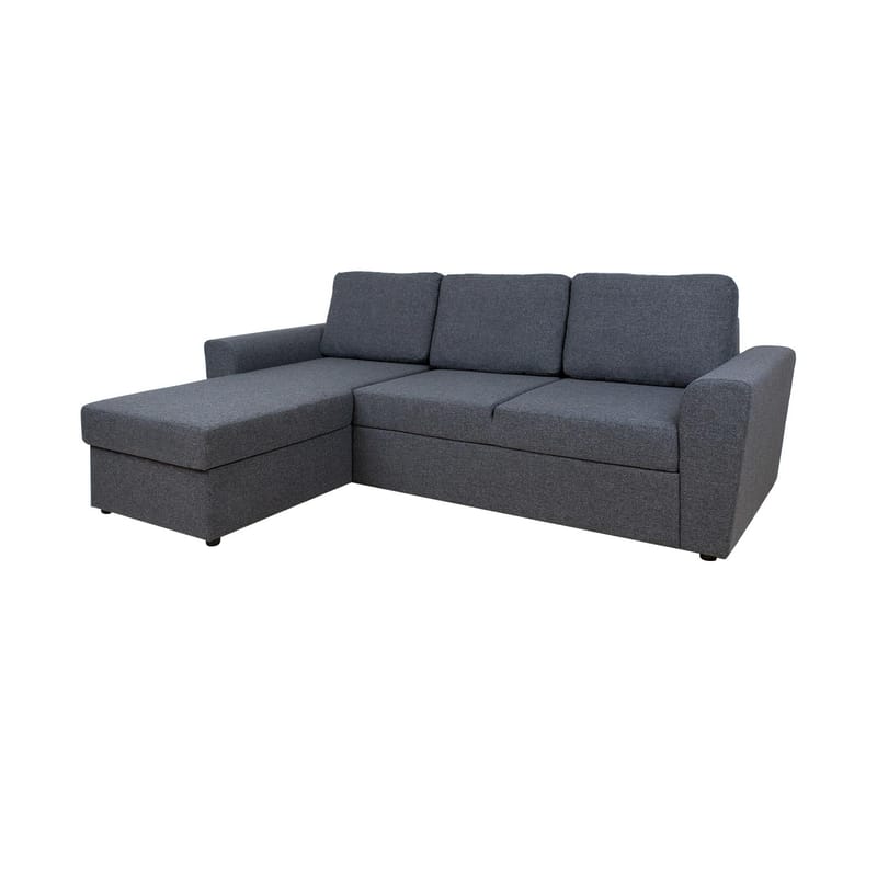 Hjørnesovesofa Tjörnö - Mørk grå - Møbler - Sofaer - Sovesofaer - Sovesofa divan