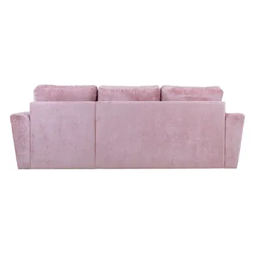 Hjørnesovesofa Tjörnö - Rosa - Møbler - Sofaer - Sovesofaer - Hjørnesovesofa