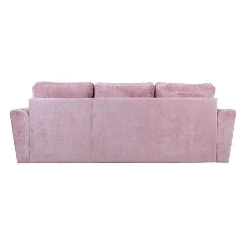 Hjørnesovesofa Tjörnö - Rosa - Møbler - Sofaer - Sovesofaer - Hjørnesovesofa