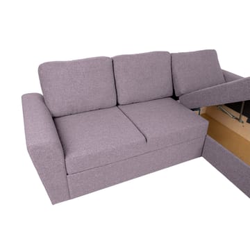 Hjørnesovesofa Tjörnö - Vintage rosa - Møbler - Sofaer - Sovesofaer - Hjørnesovesofa