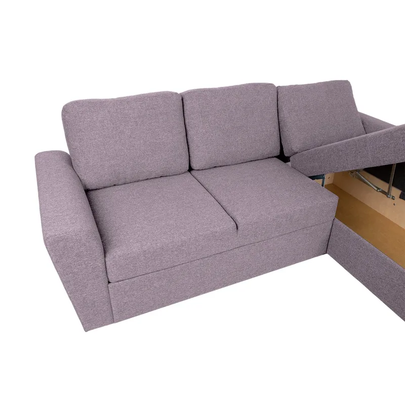 Hjørnesovesofa Tjörnö - Vintage rosa - Møbler - Sofaer - Sovesofaer - Hjørnesovesofa