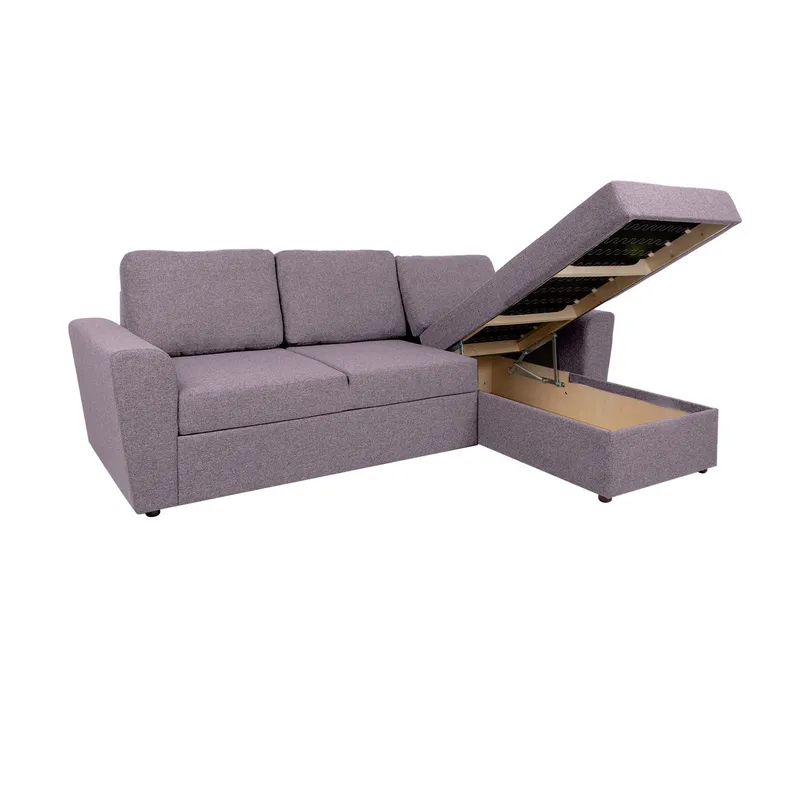 Hjørnesovesofa Tjörnö - Vintage rosa - Møbler - Sofaer - Sovesofaer - Hjørnesovesofa