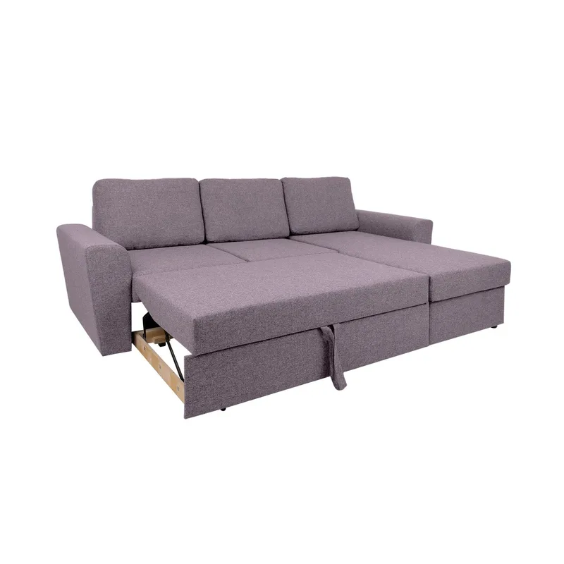 Hjørnesovesofa Tjörnö - Vintage rosa - Møbler - Sofaer - Sovesofaer - Hjørnesovesofa