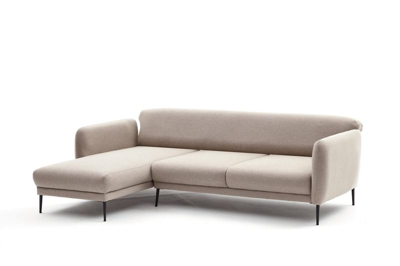 Wenus Divansovesofa 3-seters - Beige - Møbler - Sofaer - Sofaer med sjeselong - 3 seters sofa med divan