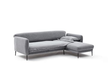 Wenus Divansovesofa 3-seters - Grå - Møbler - Sofaer - Sovesofaer - Hjørnesovesofa