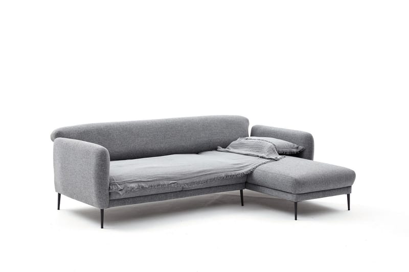 Wenus Divansovesofa 3-seters - Grå - Møbler - Sofaer - Sovesofaer - Hjørnesovesofa