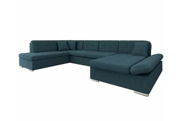 Zumar 4-sits Hörnbäddsoffa Dark blue - Møbler - Sofaer - Sovesofaer - Sovesofa divan