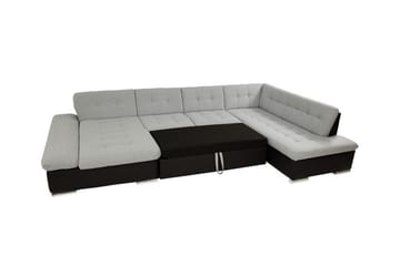 Zumar 5-sits Hörnbäddsoffa NO_BRAND White - Møbler - Sofaer - Sovesofaer - Sovesofa divan