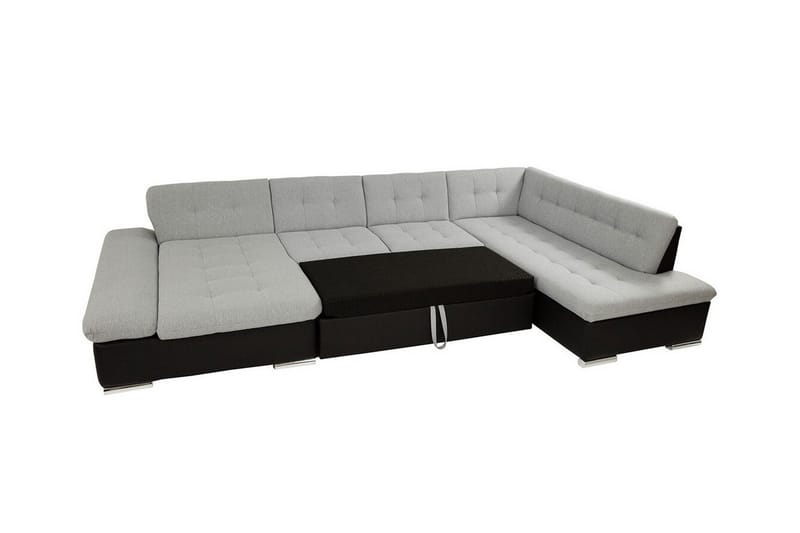 Zumar 5-sits Hörnbäddsoffa NO_BRAND White - Møbler - Sofaer - Sovesofaer - Sovesofa divan