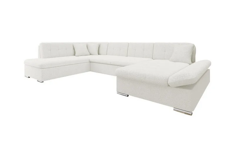 Zumar 5-sits Hörnbäddsoffa NO_BRAND White