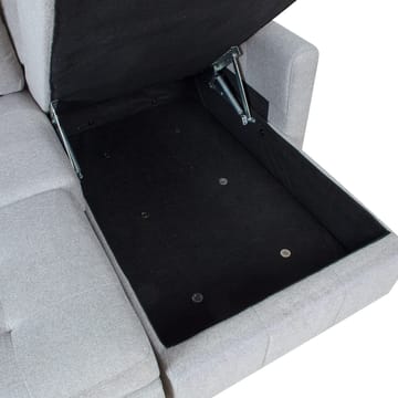 Hjørnesovesofa Porsen - Grå - Møbler - Sofaer - Sovesofaer - Hjørnesovesofa