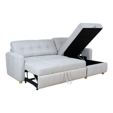 Hjørnesovesofa Porsen - Grå - Møbler - Sofaer - Sovesofaer - Hjørnesovesofa