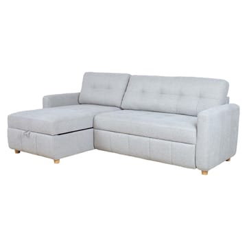 Hjørnesovesofa Porsen - Grå - Møbler - Sofaer - Sovesofaer - Hjørnesovesofa