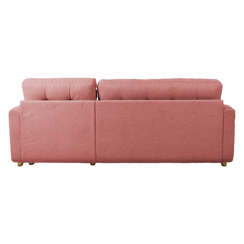 Hjørnesovesofa Porsen - Rosa - Møbler - Sofaer - Sovesofaer - Hjørnesovesofa