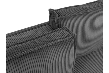 Hobson Sovesofa 3-seter i Plysj - Beige - Møbler - Sofaer - Sovesofaer - 3 seters sovesofa