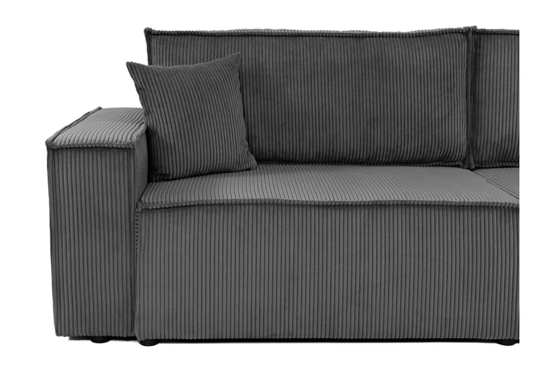 Hobson Sovesofa 3-seter i Plysj - Hvit - Møbler - Sofaer - Sovesofaer - 3 seters sovesofa