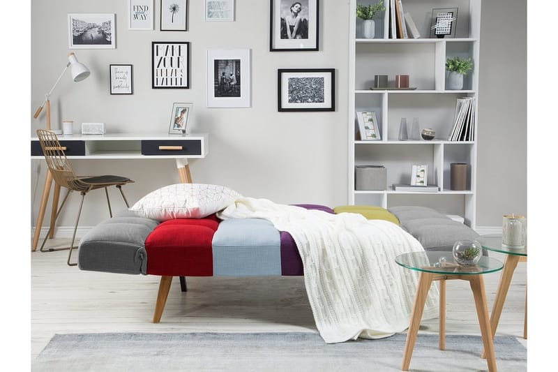 Ingaro Sovesofa 182 cm - Flerfarget - Møbler - Sofaer - Sovesofaer - 3 seters sovesofa