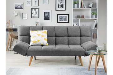 Ingaro Sovesofa 182 cm - Grå - Møbler - Sofaer - Sovesofaer - 3 seters sovesofa