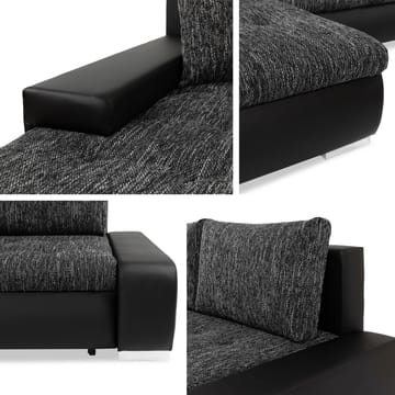 Irja 3-seters Divansofa Venstre - Møbler - Sofaer - Sovesofaer - Hjørnesovesofa