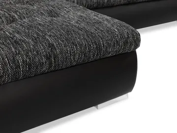 Irja 4-seters sovesofa med sjeselong, venstrevendt - Lysegrå - Møbler - Sofaer - Sovesofaer - Hjørnesovesofa