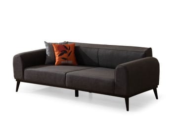 Kapri 4-seters Sovesofa - Antrasitt - Møbler - Sofaer - Sovesofaer - 4 seters sovesofa