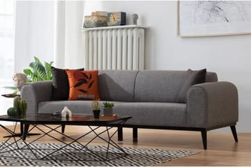 Kapri 4-seters Sovesofa - Lysegrå - Møbler - Sofaer - Sovesofaer - 4 seters sovesofa