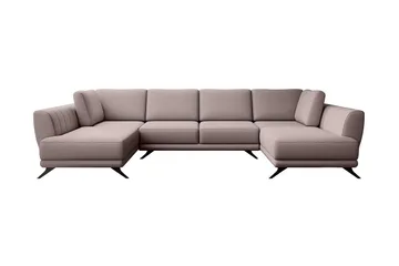 Katun Sovesofa Dobbeltsjeselong - Beige - Møbler - Sofaer - Sovesofaer - Langsgående sovesofa