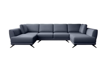 Katun Sovesofa Dobbeltsjeselong - Grå - Møbler - Sofaer - Sovesofaer - Langsgående sovesofa