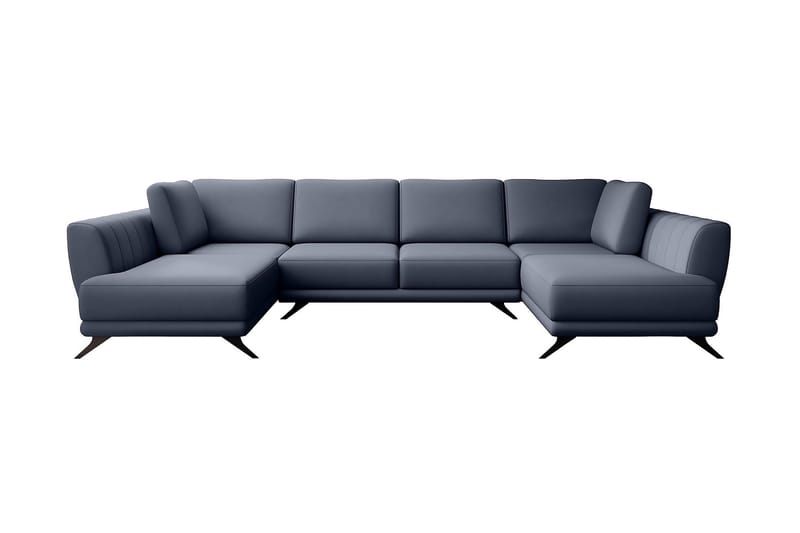 Katun Sovesofa Dobbeltsjeselong - Grå - Møbler - Sofaer - Sovesofaer - Langsgående sovesofa