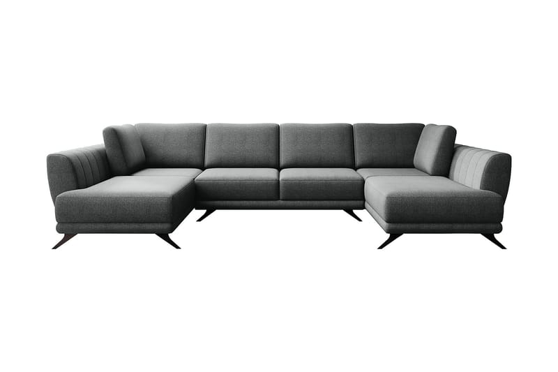 Katun Sovesofa Dobbeltsjeselong - Grå - Møbler - Sofaer - Sovesofaer - Langsgående sovesofa