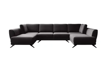 Katun Sovesofa Dobbeltsjeselong - Mørkebrun - Møbler - Sofaer - Sovesofaer - Langsgående sovesofa