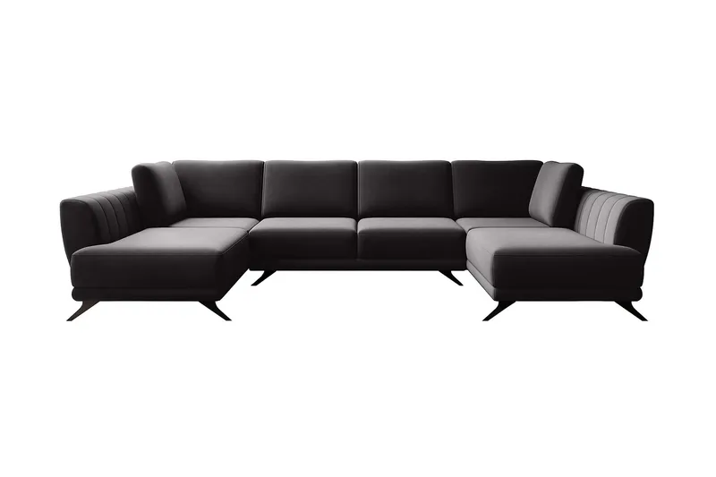 Katun Sovesofa Dobbeltsjeselong - Mørkebrun - Møbler - Sofaer - Sovesofaer - Langsgående sovesofa
