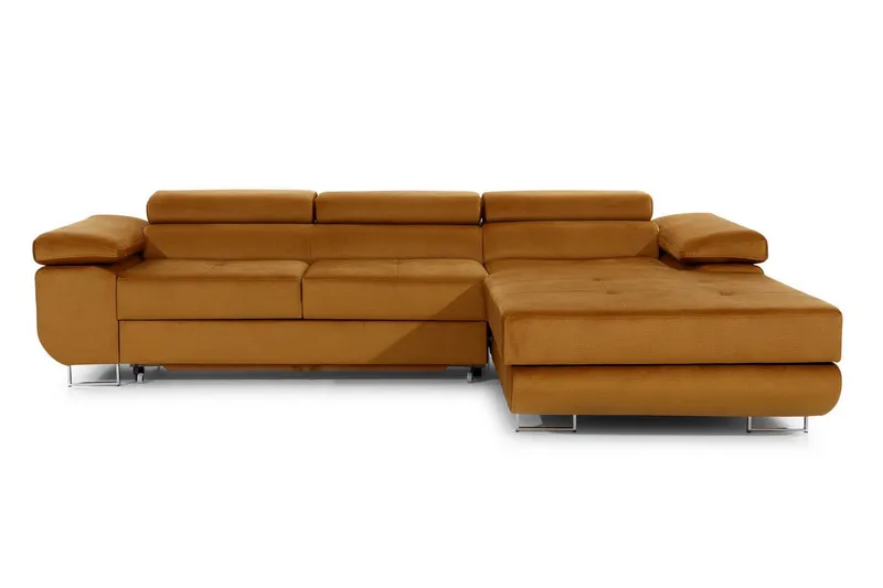 Klinka Sovesofa med Divan Høyre, Gul