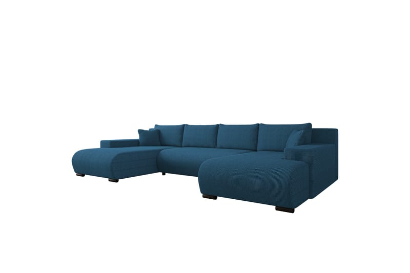 Krysen Sovesofa Dubbeldivan 4-sits - Blå - Møbler - Sofaer - Sovesofaer - Sovesofa divan