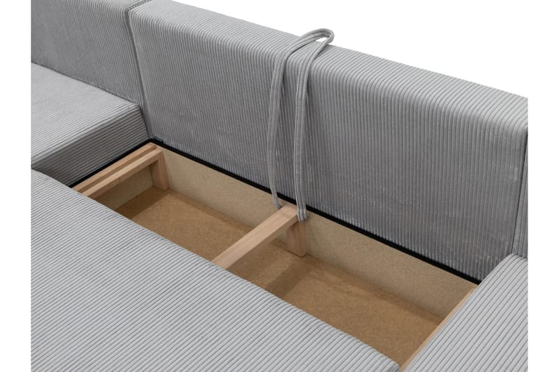 Krysen Sovesofa Dubbeldivan 4-sits - Brun - Møbler - Sofaer - Sovesofaer - U sovesofa