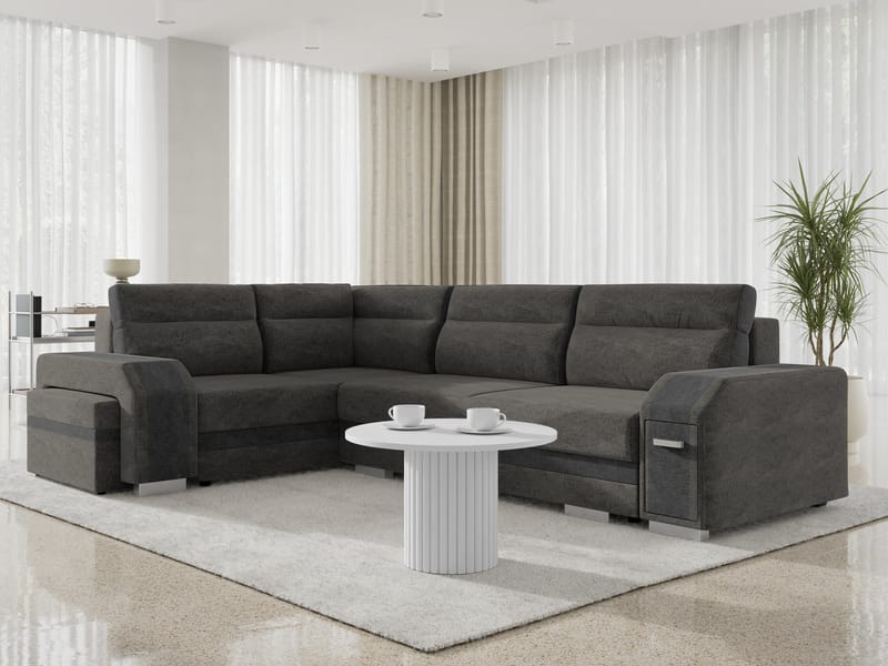 hjørnesofa Assan Nazar 225.06 + Nazar 225.07 Venstrevendt - Møbler - Sofaer - Sovesofaer - Langsgående sovesofa
