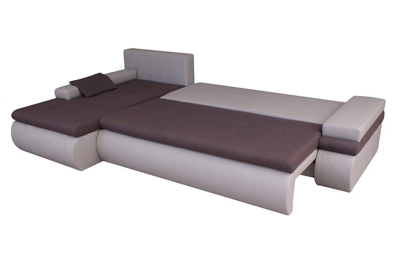 Lavona Divansovesofa Venstre - Svart/Grå - Møbler - Sofaer - Skinnsofaer