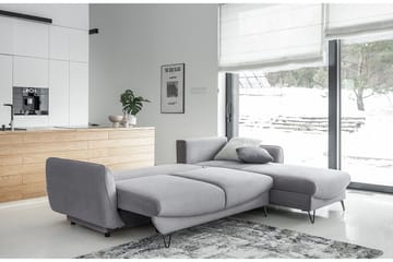 Lence Sovesofa m. Divan Oppbevaring - Blå/Grønn/Grå - Møbler - Sofaer - Sovesofaer - Sovesofa divan