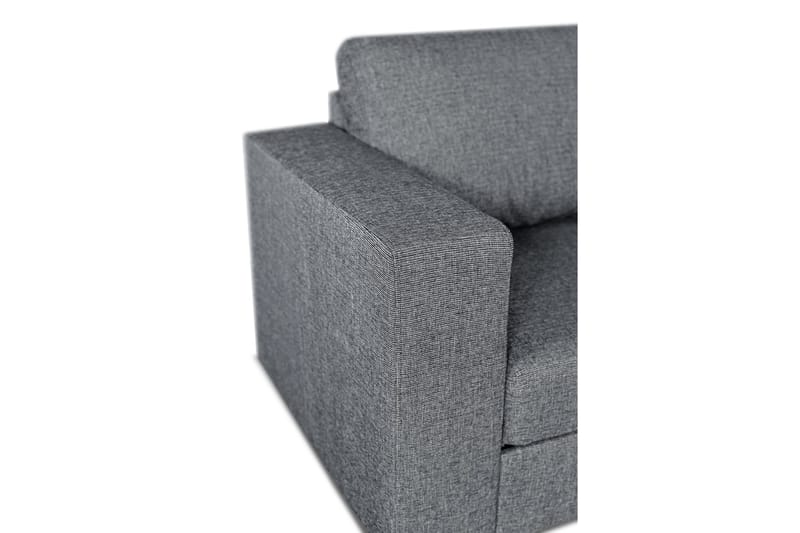 Leo Sovesofa 3-seter med Sjeselong Høyre - Grå - Møbler - Sofaer - Sovesofaer - Sovesofa divan