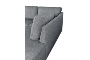 Leo Sovesofa 3-seter med Sjeselong Høyre - Grå - Møbler - Sofaer - Sovesofaer - Sovesofa divan