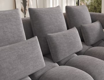 Levvi 3-seters boblete sovesofa med divan, høyre - Manhattan 03 - Møbler - Sofaer - Sovesofaer - Hjørnesovesofa