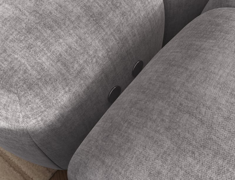 Levvi 3-seters boblete sovesofa med divan, høyre - Manhattan 03 - Møbler - Sofaer - Sovesofaer - Hjørnesovesofa