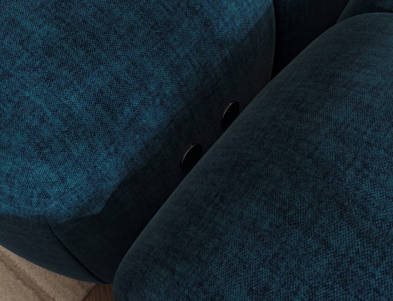 Levvi 3-seters boblete sovesofa med divan, høyre - Manhattan 40 - Møbler - Sofaer - Sovesofaer - Hjørnesovesofa