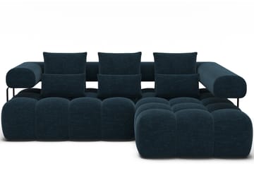 Levvi 3-seters boblete sovesofa med divan, høyre - Manhattan 40 - Møbler - Sofaer - Sovesofaer - Hjørnesovesofa