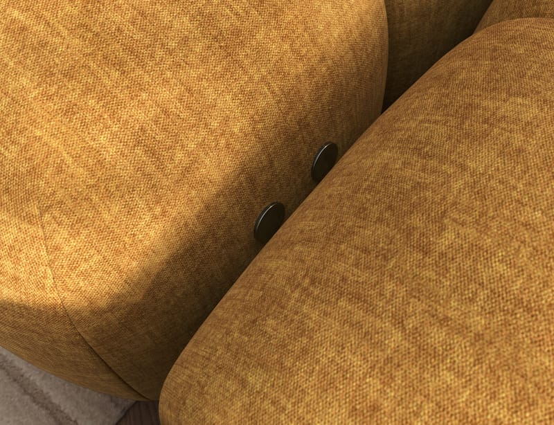 Levvi 3-seters boblete sovesofa med divan, høyre - Manhattan 45 - Møbler - Sofaer - Sovesofaer - Sovesofa divan