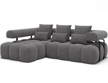 Levvi 3-seters Bubblig sovesofa med divan Venstre - Manhattan 03 - Møbler - Sofaer - Sovesofaer - Sovesofa divan