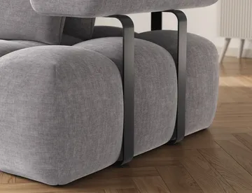 Levvi 3-seters Bubblig sovesofa med divan Venstre - Manhattan 03 - Møbler - Sofaer - Sovesofaer - Sovesofa divan