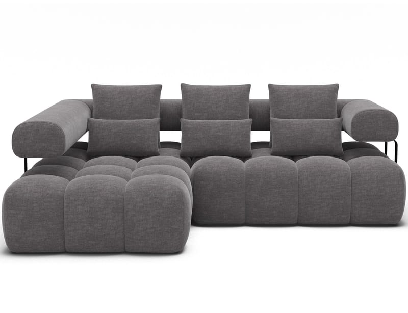 Levvi 3-seters Bubblig sovesofa med divan Venstre - Manhattan 03 - Møbler - Sofaer - Sovesofaer - Sovesofa divan