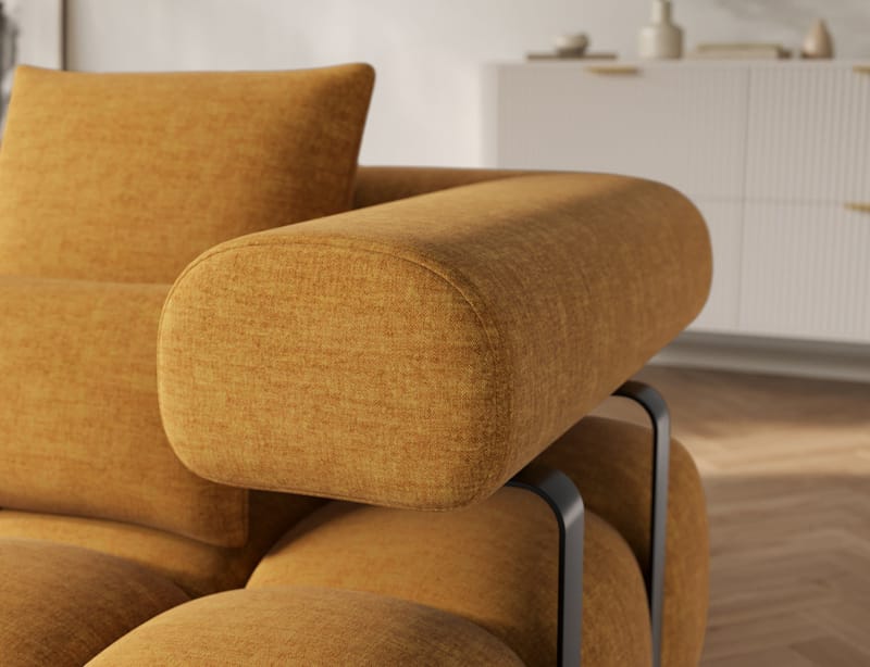Levvi 3-seters Bubblig sovesofa med divan Venstre - Manhattan 45 - Møbler - Sofaer - Sovesofaer - Hjørnesovesofa