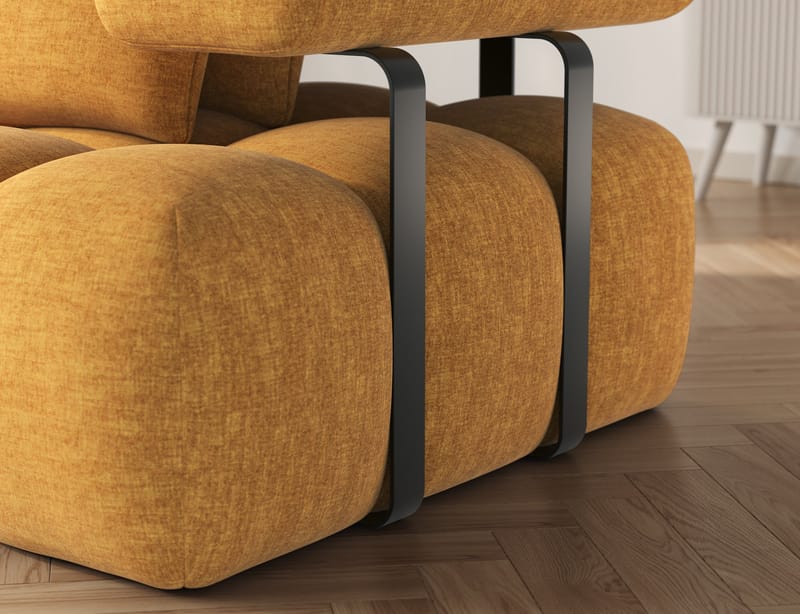 Levvi 3-seters Bubblig sovesofa med divan Venstre - Manhattan 45 - Møbler - Sofaer - Sovesofaer - Hjørnesovesofa